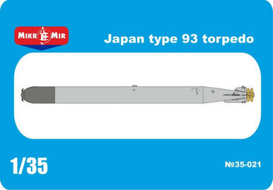 1/35 Mikro Mir IJN Type 93 Torpedo (Long Lance)