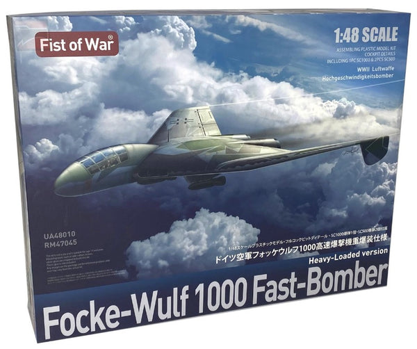 Fist of War Focke-Wulf 1000 Fast Bomber Heavy Loaded Version