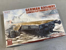 MCUA72086 - 1/72 Model Collect German Railway Schwerer Plattformwagen Type ssys 1+1 pack