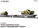1/72 Modelcollect WWII German STUG E50/75 Transport Train