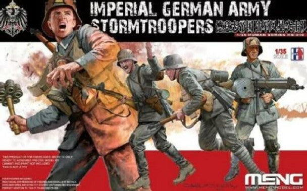 Imperial German Army Stormtroopers Figure Set (4)