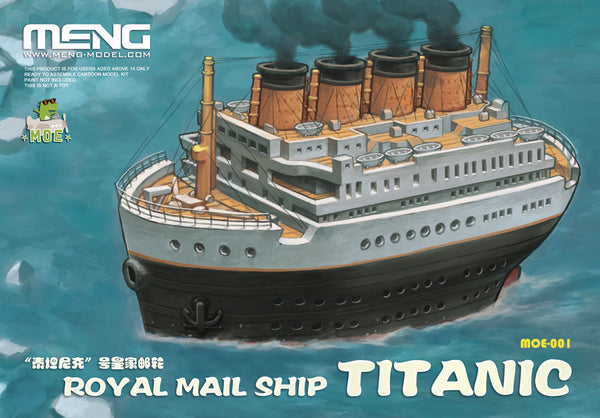 Cartoon Royal Mail Ship Titanic