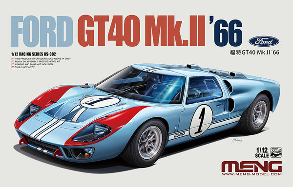 1966 Ford GT40 Mk II Race Car