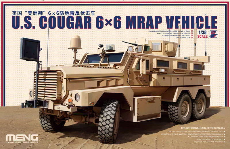 US Cougar 6x6 MRAP Vehicle