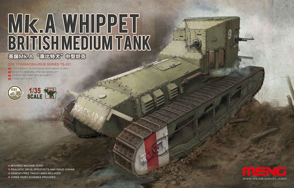 BRITISH MEDIUM TANK Mk.A WHIPPET