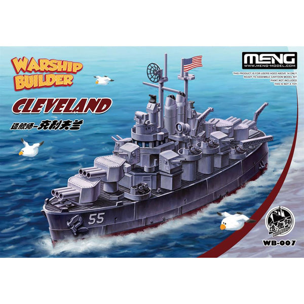 Meng Cartoon Warship Builder Cleveland