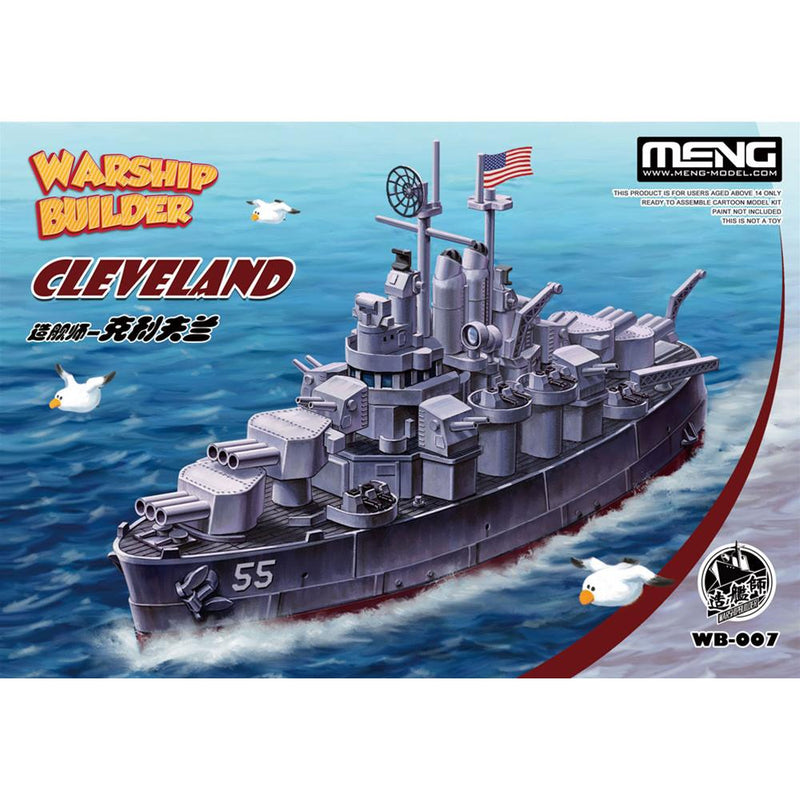 Meng Cartoon Warship Builder Cleveland
