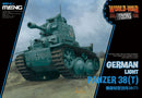 Meng Cartoon German Light Panzer 38(T)(CARTOON MODEL)
