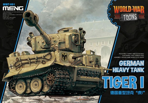 Meng Cartoon German Heavy Tank Tiger I
