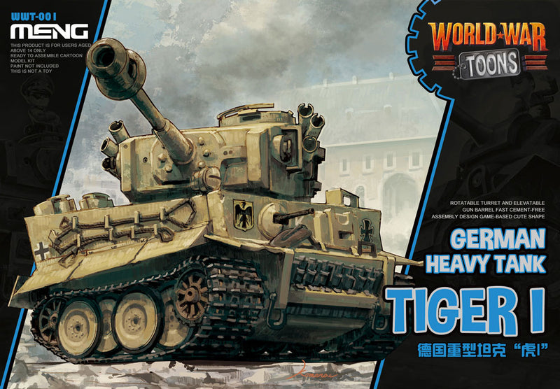 Meng Cartoon German Heavy Tank Tiger I