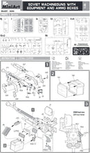 MiniArt Soviet Machine Guns and Equipment