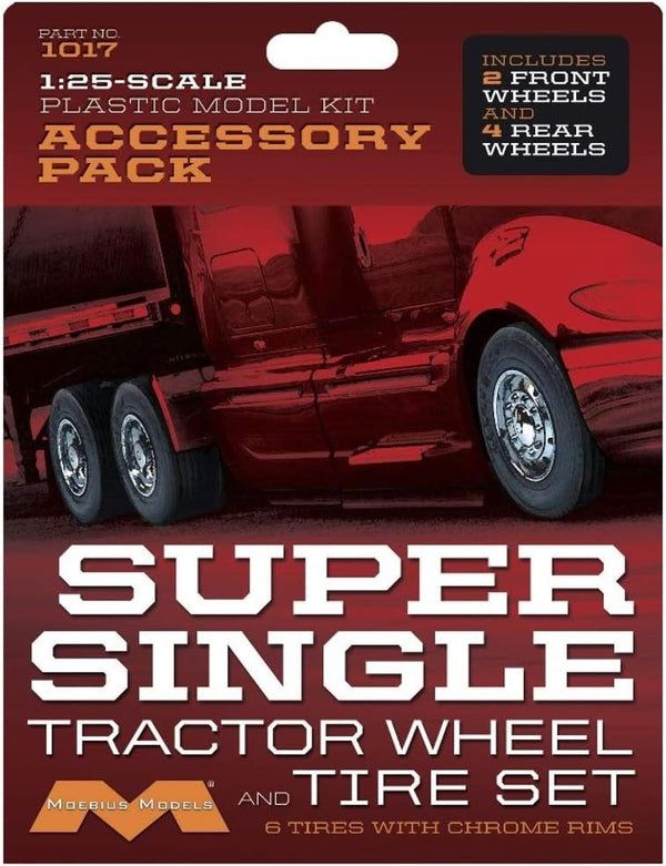 Super Single Tractor Wheel & Tire Set (6)