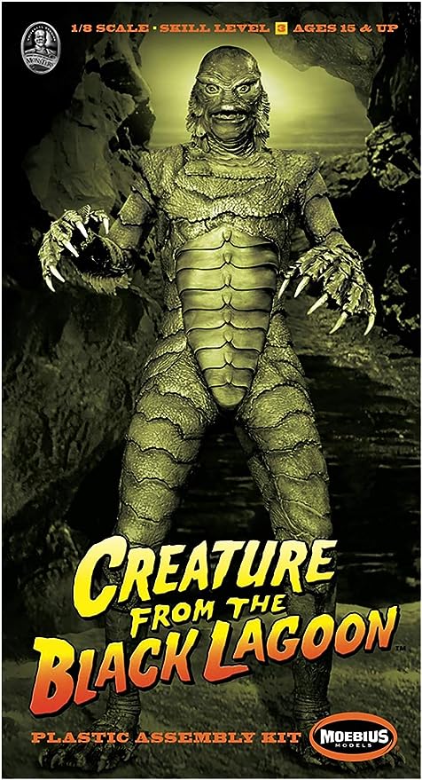 Universal Monsters Creature from The Black Lagoon 1:8 Scale Model Kit