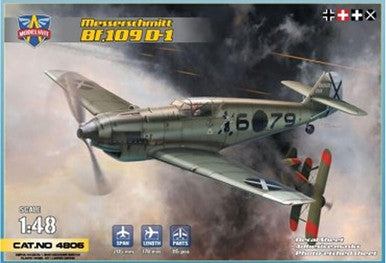 1/48 Modelsvit Messerschmitt Bf.109 D-1