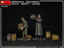1/35 Miniart German Soldiers (2) w/8 Jerry Cans