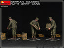 1/35 Miniart German Soldiers (2) w/8 Jerry Cans
