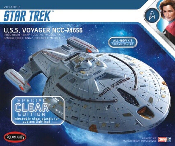 Star Trek USS Voyager NCC74656 Clear Edition