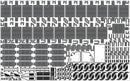 USS BB-61 Iowa 1944 Detail up set  (20B Deck Blue deck)