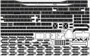 USS BB-61 Iowa 1944 Detail up set  (20B Deck Blue deck)