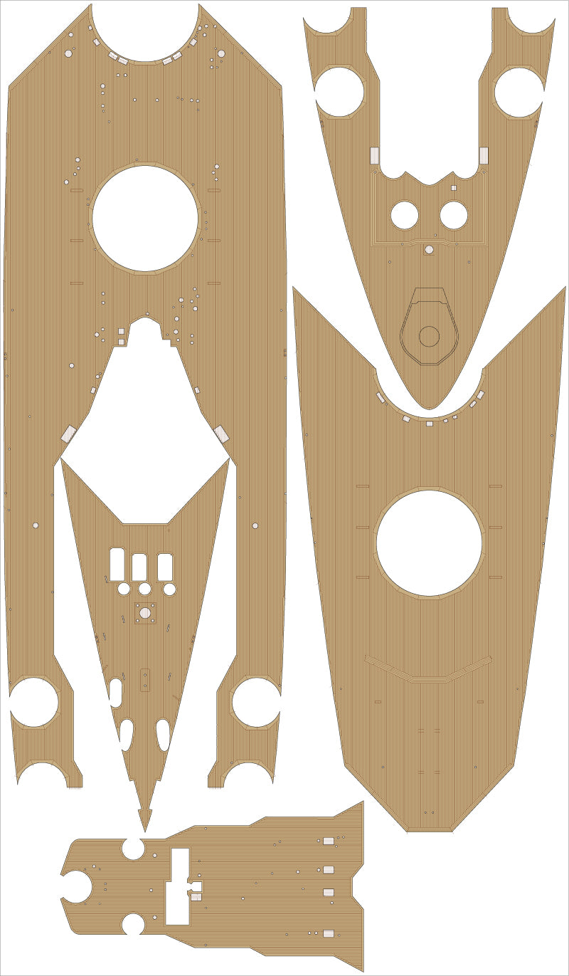 HMS Rodney Detail up set