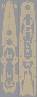 DKM Prinz Eugen Wooden Deck set for R