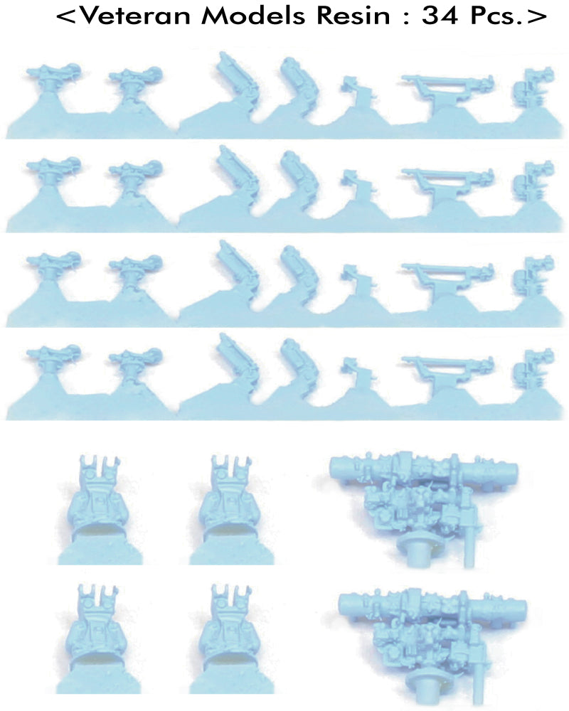 Admiral Graf Spee Detail up set for Trumpeter