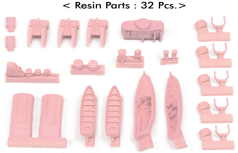 Admiral Graf Spee Detail up set for Trumpeter