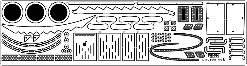 U-Boot Type VII C Detail up set