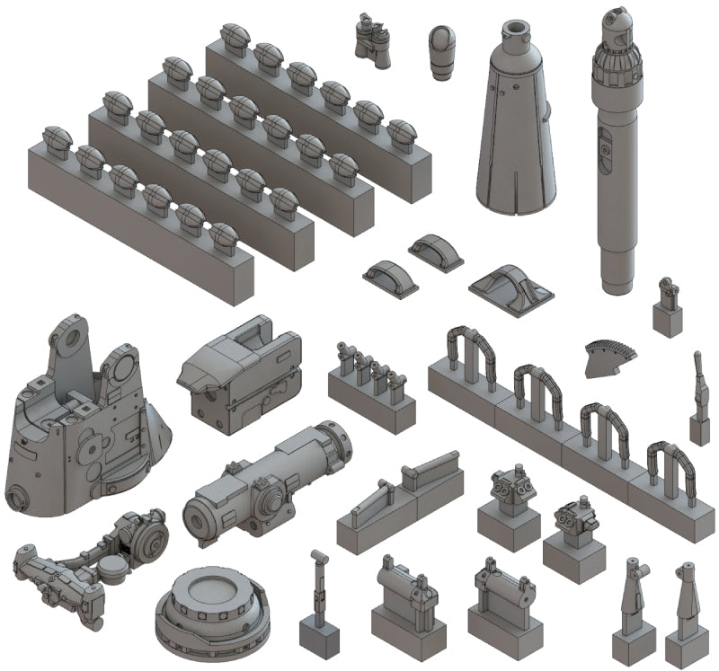 U-Boot Type VII C Detail up set