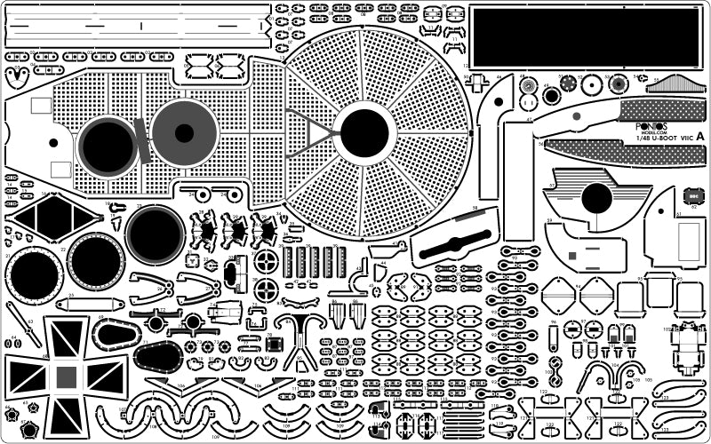 U-Boot Type VII C Detail up set