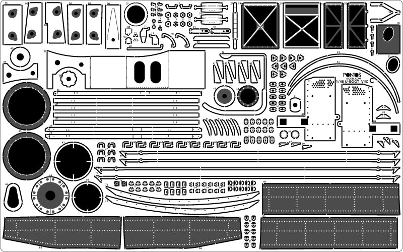 U-Boot Type VII C Detail up set