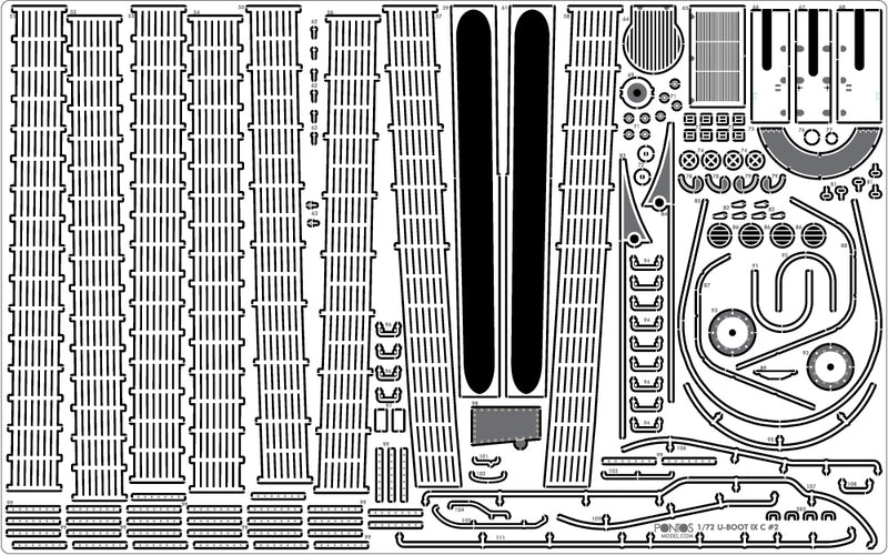 U-Boot Type IX C Detail up set