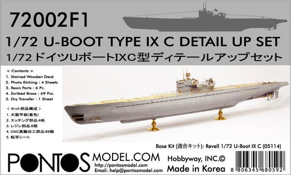 U-Boot Type IX C Detail up set
