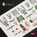 Reskit F-4B interior 3D decals for Tamiya kit