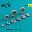Reskit F-117 "Nighthawk" wheels set (1/32)