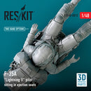 1/48 Reskit USAF pilots F-35A Lightning II sitting in ejection seats