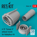 1/48 Reskit A-7 Corsair II exhaust nozzle for HobbyBoss Kit