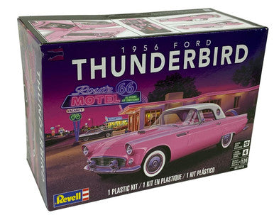 1/24 Revell 1956 Ford Thunderbird with Removable Hardtop
