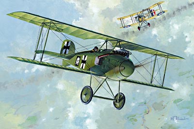 ROD001 - 1/72 Roden Albatros D I BiPlane Fighter