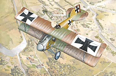 ROD006 - 1/72 Roden Albatros D II BiPlane Fighter