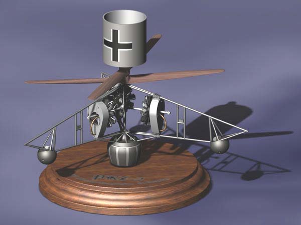 ROD008 - 1/72 Roden PKZ2 Tethered Helicopter