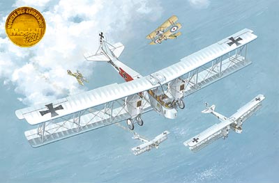 ROD011 - 1/72 Roden Gotha G IV WWI German BiPlane Bomber