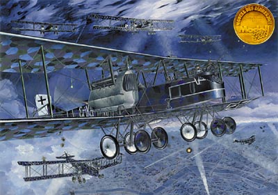 ROD016 - 1/72 Roden Gotha G V German Strategic BiPlane Bomber