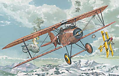 ROD024 - 1/72 Roden Albatros D III Oeffag s153 (Early) German BiPlane Fighter