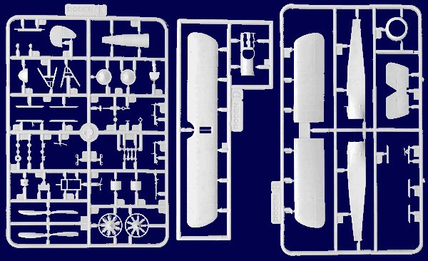 ROD040 - 1/72 Roden Sopwith Camel F1 Royal AF BiPlane Fighter
