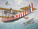 ROD047 - 1/72 Roden Felixstowe F2A Eoyal AF Flying Boat BiPlane w/Upper Wing Gunner Position