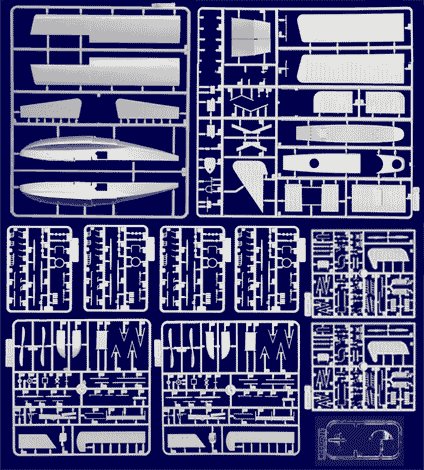 ROD049 - 1/72 Roden Curtiss H16 Navy Flying Boat BiPlane