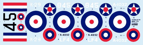 ROD049 - 1/72 Roden Curtiss H16 Navy Flying Boat BiPlane