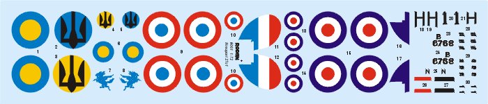 ROD061 - 1/72 Roden Nieuport 27 Biplane Fighter