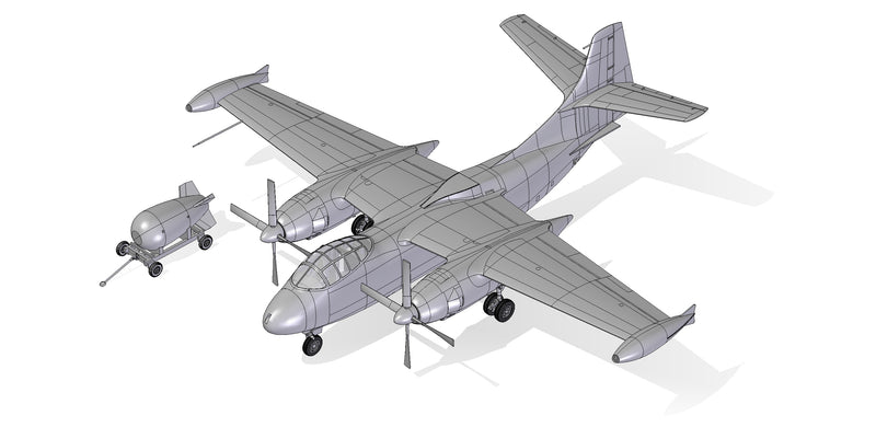 ROD063 - 1/72 Roden AJ-1 Savage Carrier Based Medium Bomber